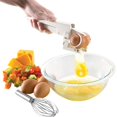 thumbnail image 3 of Separador De Huevos Cortador De Huevos Separador De Proteína De Yema De Huevo En Herramienta De Cocina Blanca Scienceny HA034786-00, 3 of 6