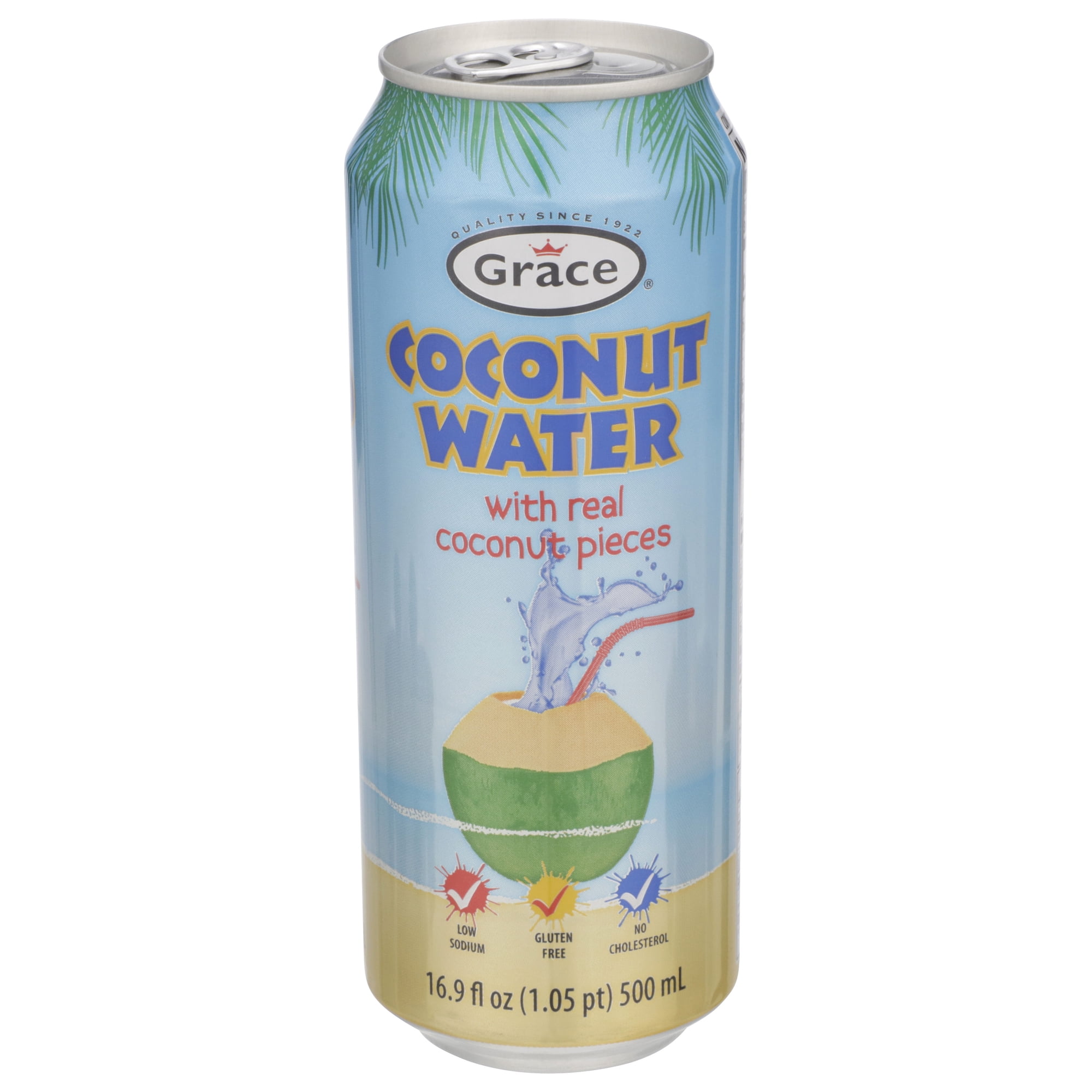 Grace Coconut Water with Pulp 16.9 fl oz