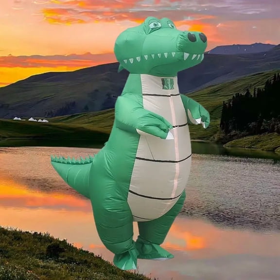 Halloween Funny Inflatable Costume Cosplay Cool Handsome Inflatable Dragon Cartoon Dragon Funny Gift Halloween Cosplay Dress Up