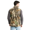 thumbnail image 3 of Realtree Men's Fleece Vest – EDGE Camo | Lightweight, Warm, and Durable Hunting Layer and Everyday Wear,  Size S-5XL, 3 of 7