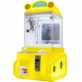 thumbnail image 3 of Maquina Garra Peluches Mini Audiotek Doll Caza Luz Led Sonido Tankman Color Amarillo, 3 of 9