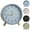 Green, variant on Quartz Alarm Clock Simple Silent Desktop Round Creative Pointer Table Clock White Smile Home