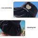 thumbnail image 3 of Sombrero de pescador con protección solar y circunferencia de la cabeza de 56-58 cm, sombrero para el sol de verano para mujer, sombrero para el sol con patrón de amor, 3 of 5