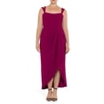 thumbnail image 1 of XSCAPE Robe Fourreau Formelle Longue Sans Manches à Encolure Dégagée Fendue Violette pour Femmes Taille 8, 1 of 1