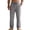 Dark Gray,#009, variant on Men's Linen Pants Lightweight Drawstring Elastic Waist Pockets Loose Fit Straight Legs Summer Beach Yoga,M