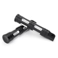thumbnail image 4 of Motor Genic CNC Cut Motorcycle Black Foot Pegs For Harley Chopper Touring Sportster, 4 of 4