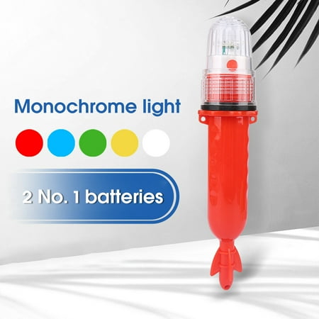 

Yimiao LED Fishing Lamp Flashing Automatic Light-control Wear Resistant Buoy Fishnet Light for Angling