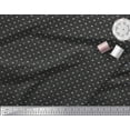 thumbnail image 1 of Soimoi Black Rayon Fabric Anchor Hook & Small Country Flag Fabric Prints By Yard 56 Inch Wide, 1 of 3
