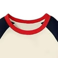thumbnail image 5 of YunPes Children's Color Blocked Long Sleeved Pure Cotton Plug In T Shirt Top Long Sleeve Tee, 5 of 6