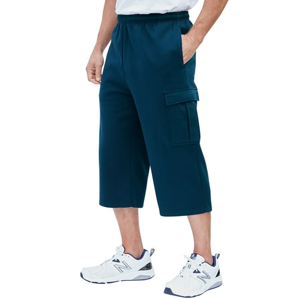 Kingsize KingSize Men's Big & Tall Fleece Judo Shorts Tall 2XL