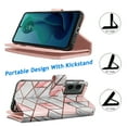 thumbnail image 4 of Tiflook Wallet Case for Motorola Moto G Play 5G 2024, PU Leather ID Cash Credit Card Slots Holder Carrying Pouch Folio Flip Cover [Detachable Magnetic Hard Cases] Lanyard - Marble, 4 of 6