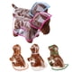 thumbnail image 3 of Impermeable para mascotas Poncho para la lluvia con sombrero Ropa para perros pequeños y medianos Impermeable para exteriores Estilo transparente Fácil de poner y quitar, 3 of 3