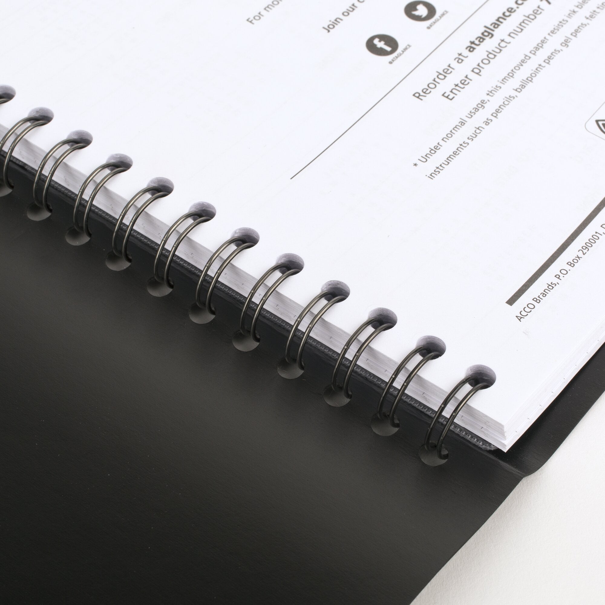 AT-A-GLANCE 2024 Weekly Monthly Planner, Black, Medium, 7 X 8 3/4 - View #11
