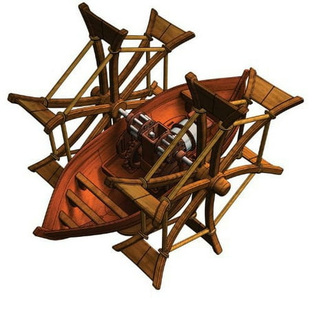 Edu-Toys Leonardo Da Vinci Paddle Boat