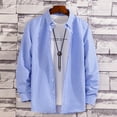 thumbnail image 4 of Mens Button Down Shirts Free 4-Way Stretch Print Business Casual Shirt, 4 of 4