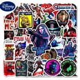 thumbnail image 2 of 50PCS Disney Marvel The Avengers Stickers Cool Anime Laptop Guitar Luggage Skateboard Waterproof Graffiti Sticker Kids ToysChina Gong Bohan LED, 2 of 2
