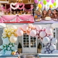 thumbnail image 3 of keepw 100 Pieces/Set Rubber Balloon 5inch Decorative Replacement Club Birthday Wedding Anniversary Banquet Balloons Decor, 3 of 6