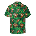 thumbnail image 3 of Lotusprinthandmade Funny Bigfoot Short Sleeve Hawaiian Shirt, 3 of 5