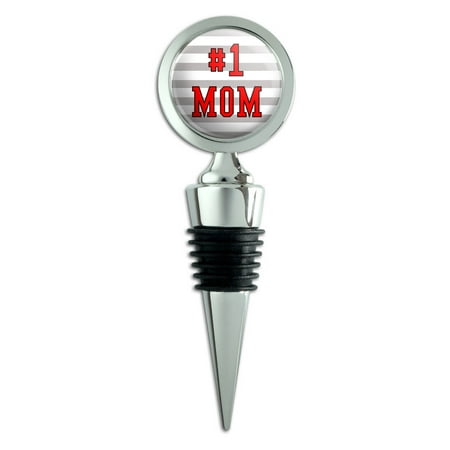 

#1 Mom Number One Mother Wine Bottle Stopper