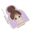thumbnail image 2 of 50 tarjetas de exhibición de pinzas para el cabello Etiquetas lindas Pasadores de cartón Papel de embalaje Cabello Estilo B, 2 of 9