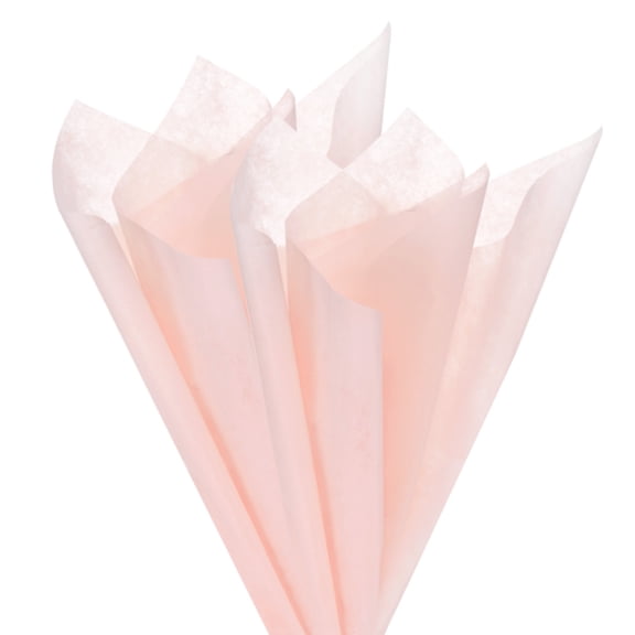 114-Sheet Korean Cotton Wrapping Flower Paper, 11.8 Inch/ 30cm Waterproof Floral Wrapping Cotton Paper for Bouquets/Gift Packaging [Tender Pink]