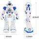 thumbnail image 4 of Robot de control remoto para niños, robot programable inteligente con juguetes de control por infrarrojos, baile, canto, caminata lunar y ojos LED, kit de robot de detección de gestos para entretenim JAMW Sencillez, 4 of 5