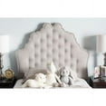 thumbnail image 3 of Baxton Studio Hilda Modern and Contemporary Greyish Beige Fabric Twin Size Headboard,Wholesale Interiors, 3 of 12