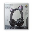 thumbnail image 2 of Audífonos diadema Gadgets and Fun  Gato luces de colores bluetooth Negro, 2 of 2