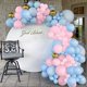 thumbnail image 3 of 124 Pcs Blue Pink Gold Balloons Garland Arch Kit With Balloon Accessories For Birthday Baby Shower Gender Reveal Party Supplies, 3 of 5