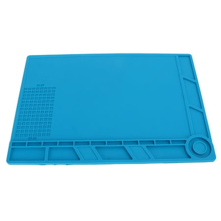 

Silicone Repair Mat Electronics Repair Pad Improve Efficiency Easy Maintenance Prevent Slipping With Screw Position For Hot Air Tools
