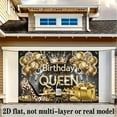 thumbnail image 3 of Elegant Golden Queen Birthday Backdrop Luxurious Balloons Crown Birthday Photography Background for Women Girls Gold Shiny Leopard Heels Birthday Party Decorations Banner Supplies Photo Booth Props, 3 of 4