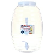 American Maid 5 Gallon Vitrolero White Beverage Dispenser