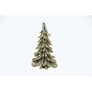 Desert Steel Blue Atlas Cedar Metal Tree Home Decor Accent - Christmas Tree