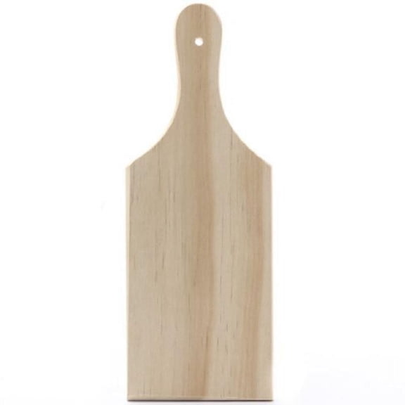 Creative Hobbies Small Unfinished Wooden Cutting Boards - Mini Charcuterie for Decorating and Crafting, 9.25 H x 3.5 W x 1/4 Inches | 4 Pack