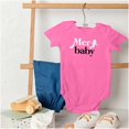 thumbnail image 4 of Mermaid Babe Funny Cute Beach Babies Bodysuit Jumper Girls Infant Baby Brisco Brands 18M, 4 of 6