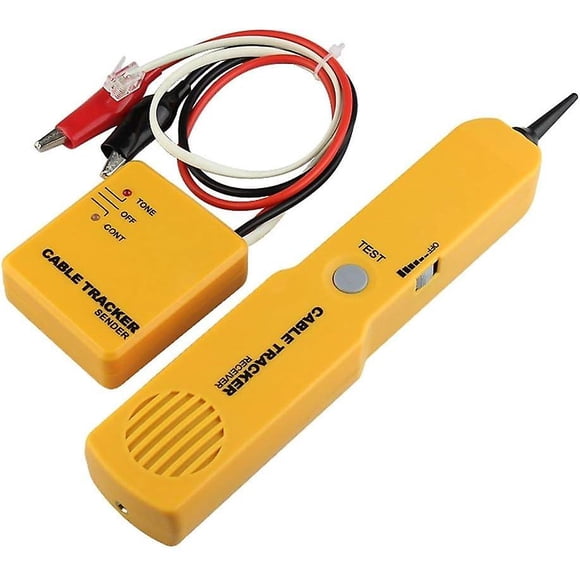 Traceur de fil tlphonique portable rseau Testeur de cble tlphonique Toner Tracer RJ11