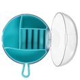 thumbnail image 3 of Small Travel Jewelry Case Jewelry Organizer Earrings Rings Necklaces Storage Box, 3 of 8