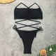 thumbnail image 2 of Traje de baño dividido con estilo para mujer Bikini cómodo con estampado de cintura OAVQHLG3B Store  lin121212, 2 of 4