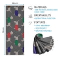 thumbnail image 2 of Dachshund Footprint Hot Yoga Mat Towel Non Slip for Hot Yoga - Quick-Drying Yoga Mat Cover with 4 Corner Pockets with Travel Bag - Hot Yoga Towel Non Slip Grip Moisture Wicking Sweat 70"x26", 2 of 6