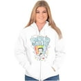thumbnail image 3 of Betty Boop Rainbow Proud To Be Me Zip Hoodie Sweatshirt Women Brisco Brands M, 3 of 5
