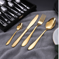thumbnail image 4 of Stainless Steel Western Dinnerware Steak Cutlery 12 Piece Set Wedding Gift Box - Silver, 4 of 6