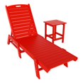 thumbnail image 1 of Chaises Longues en Plastique Adirondack Classiques pour Extérieur (Ensemble de 2), 1 of 9