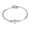 Z, variant on Silver Heart Initials Bracelet A-Z Letter Engraved Cuff Bracelets Titanium Steel Bangle Birthday Jewelry Gift for Women