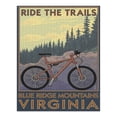 thumbnail image 2 of Blue Ridge Mountains, Virginia, Ride the Trails (1000 Piece Puzzle, Size 19x27, Challenging Jigsaw Puzzle for Adults and Family, Made in USA), 2 of 4