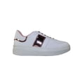 thumbnail image 2 of Tenis Casual Leon Mujer Polipiel Cabra 5000 Blanco CON Rosa, 2 of 3