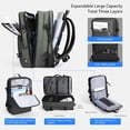 thumbnail image 2 of MARK RYDEN Travel Backpack for Men, 40L Airline Approved Carry on Backpack with USB Charging Port, 17.3 Inch Waterproof Business Laptop Backpack (Green), 2 of 13