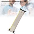 thumbnail image 6 of Suodoka Replacement Nylon Loop Strap for Samsung Galaxy Watch 7 Ultra 47mm (1.85 inches) - Rugged Outdoor Sport Woven Wristband for Men and Women, Beige, 6 of 9
