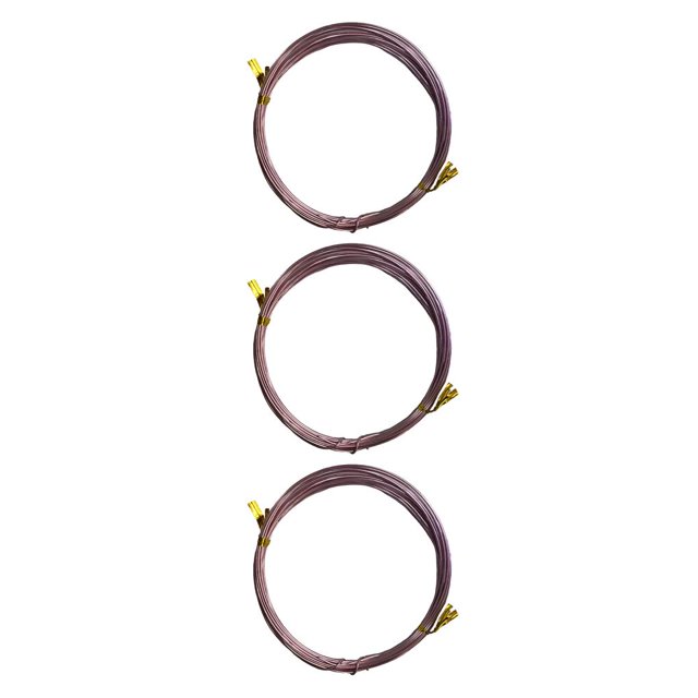 Vogacara Alambres para manualidades, manualidades DIY, Material de aluminio, hilo trenzado, buena flexibilidad, líneas de joyería, diseño exquisito Type1 NO1 Vogacara CBP225233