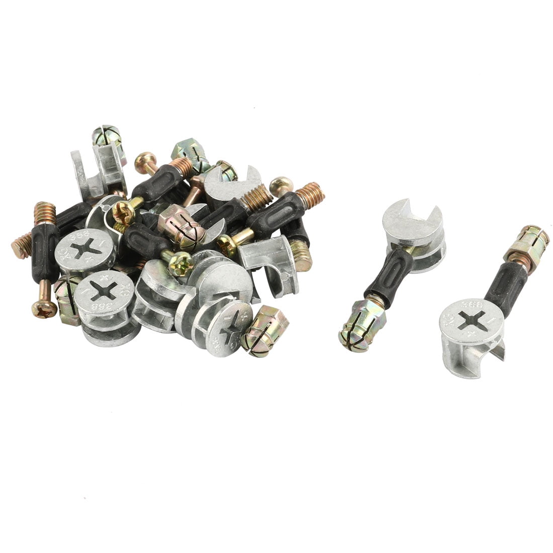 Hallway Metal Furniture Cam Lock Connecting Fitting Dowel Nut