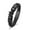 Black-20CM, variant on Marijuana Leaves Cremation Bracelet for Ashes Stainless Steel Urn Memorial Jewelry Leather Wristband Cuff Bangle 20/22/24CM